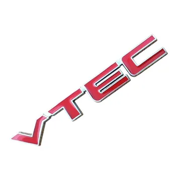 

10pcs VTEC Badge Logo 3D Car Styling Metal Sticker Refit Decal Fender Tail Trunk For Honda Civic Accord Odyssey Spirior CRV Fit