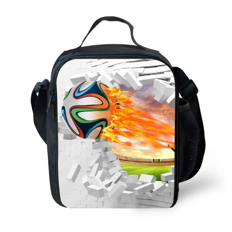 Изолированная сумка для обеда для детей, для мальчиков и девочек, с 3D принтом, крутой детский Ланчбокс, сумка-тоут, контейнер для еды, Холодильные коробки