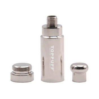 

COURNOT Brass Snorter Sniffer Snuff Snorter Powder Rocket Dispenser Pipe Boxes 56MM Metal Thread Snorter Bottle Nasal Pipes