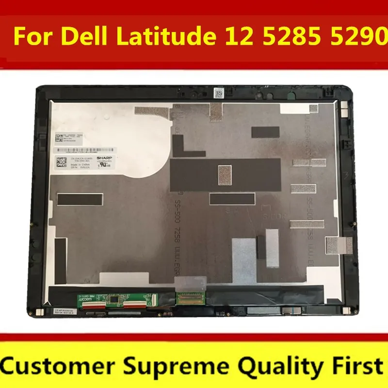 Оригинальный 100% LQ123N1JX31 12 3 &quotFHD светодиодный ЖК дисплей сенсорный экран в сборе