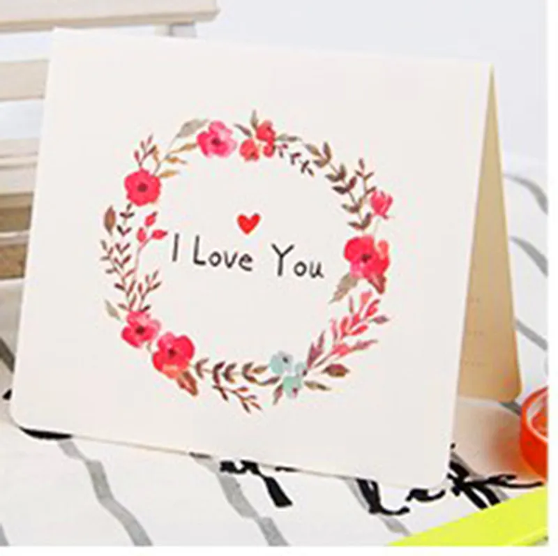 New-mini-birthday-greeting-card-holiday-card-wedding-greeting-card-paper-with-envelope-1PCS(9)