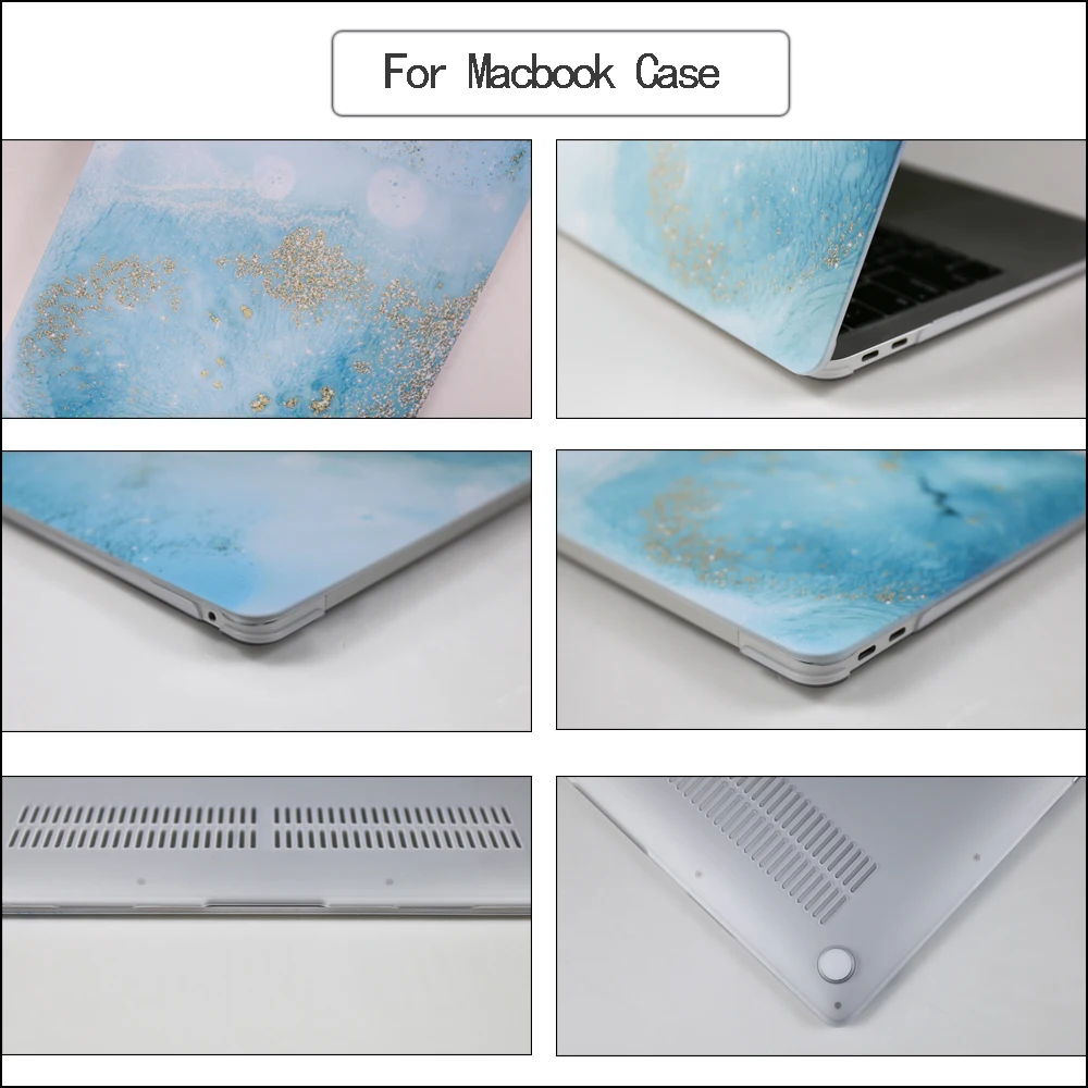 Чехол для ноутбука Macbook Air 13 Pro retina 11 12 13 13,3 15 сенсорный экран для Macbook Touch ID 13 A1932+ чехол для клавиатуры