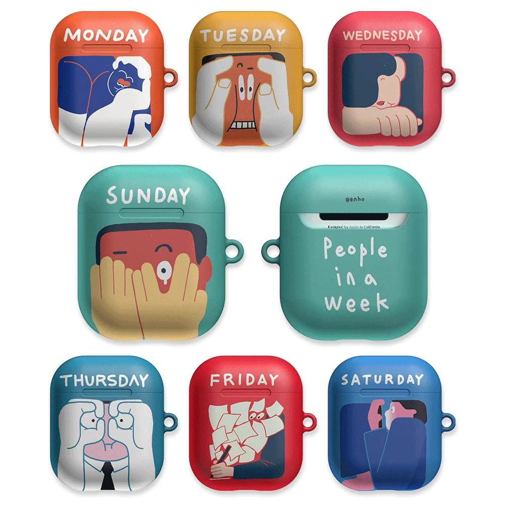 

airpods case PC hard shell i12 airpods pro for 3D sublimation process 7 patterns a week, high-end texture