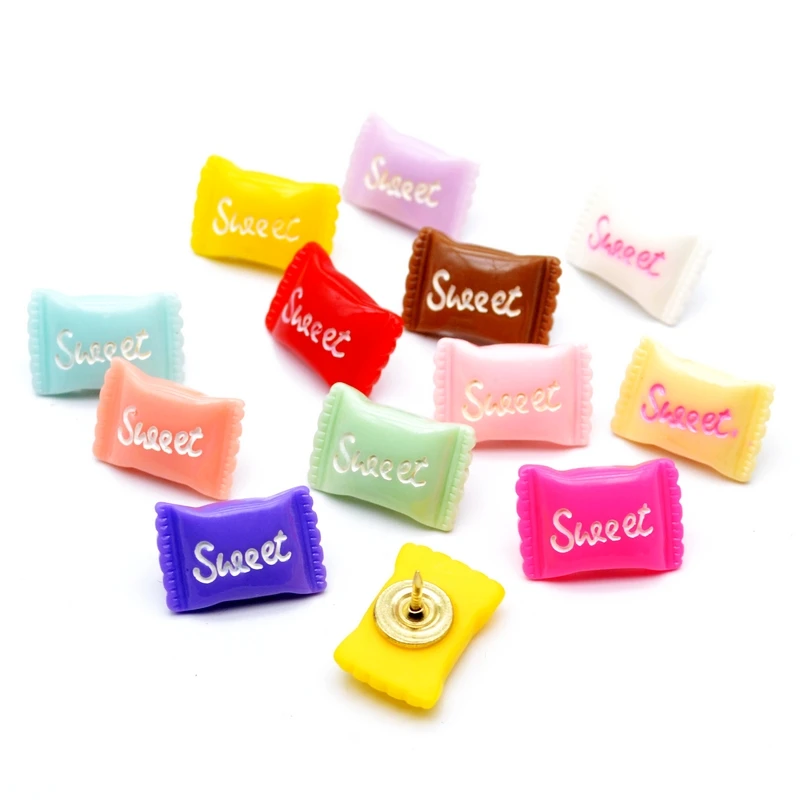 1 комплект Цветная декоративная булавка с эффектом пуш ап ярлыки для эскизов