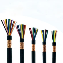 5 метров RVVP Экранированный Электрический провод 6 7 8 10 12 штепселный 0,3/0,5/0,75/1/1,5 мм кабель аудиосигнала Медный провод