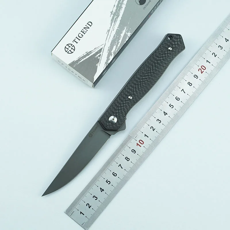 Складной нож LOVOCOO складной D2 blade G10 CF ручка для резки шариков охотничьи