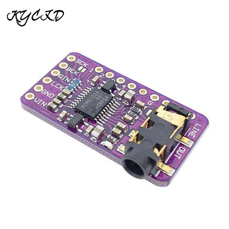 Плата звукового декодера PCM5102 внешний усилитель для Raspberry Pi интерфейс I2S|ЦАП| |