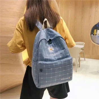 

Ladies Famous Brand Black Casual Fashionable School Bags For Teenage Girls Mochila Feminina Bookbag