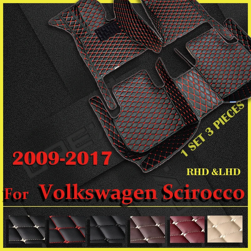 Car Floor Mats For Volkswagen Scirocco 2009 2010 2011 2012 2013 2014