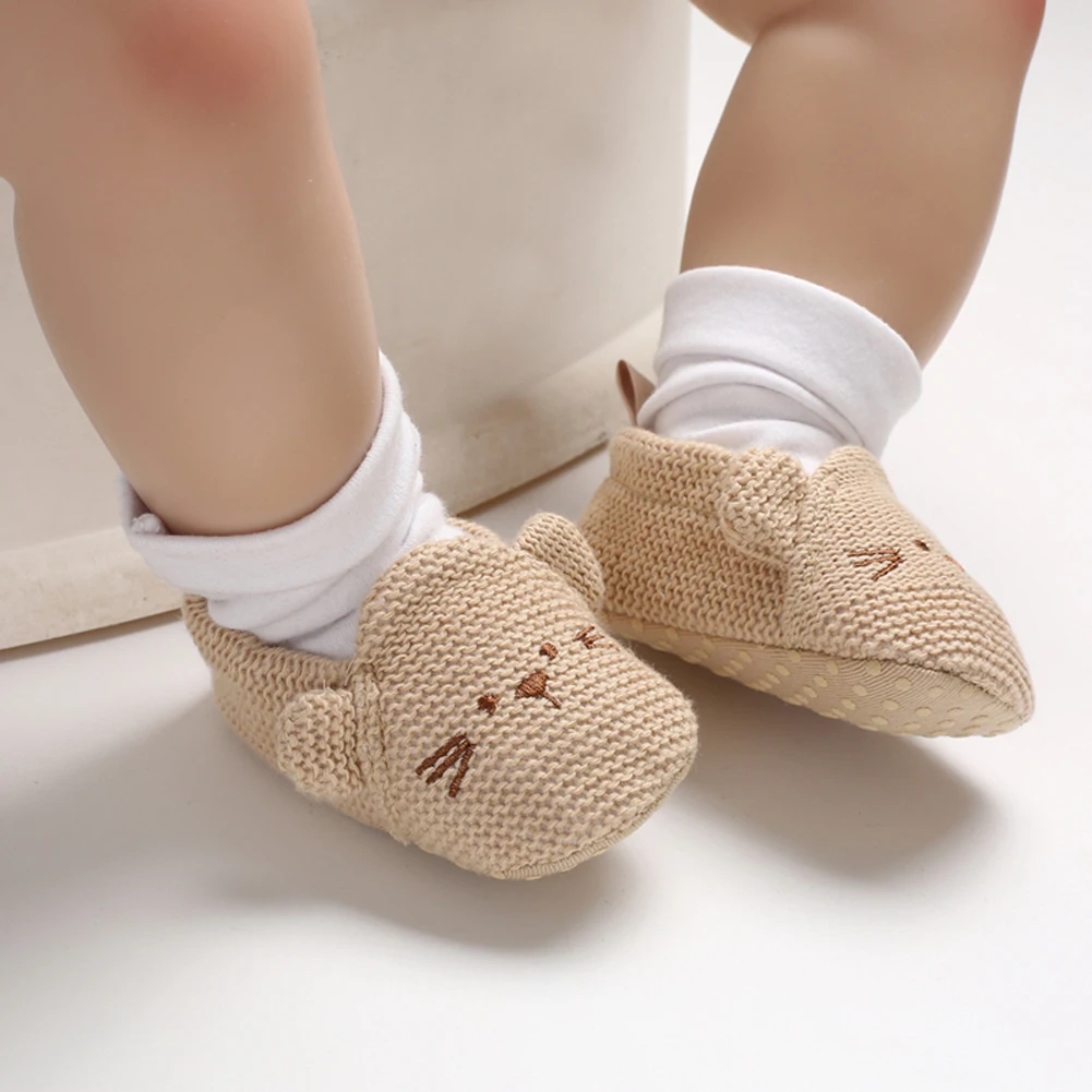 Одежда для новорожденных девочек, обувь для мальчиков, на мягкой подошве туфли для новорожденных младенцев и детей ясельного возраста пеший Туризм тапки анти-скольжения наряд на возраст от 0 до 18 месяцев