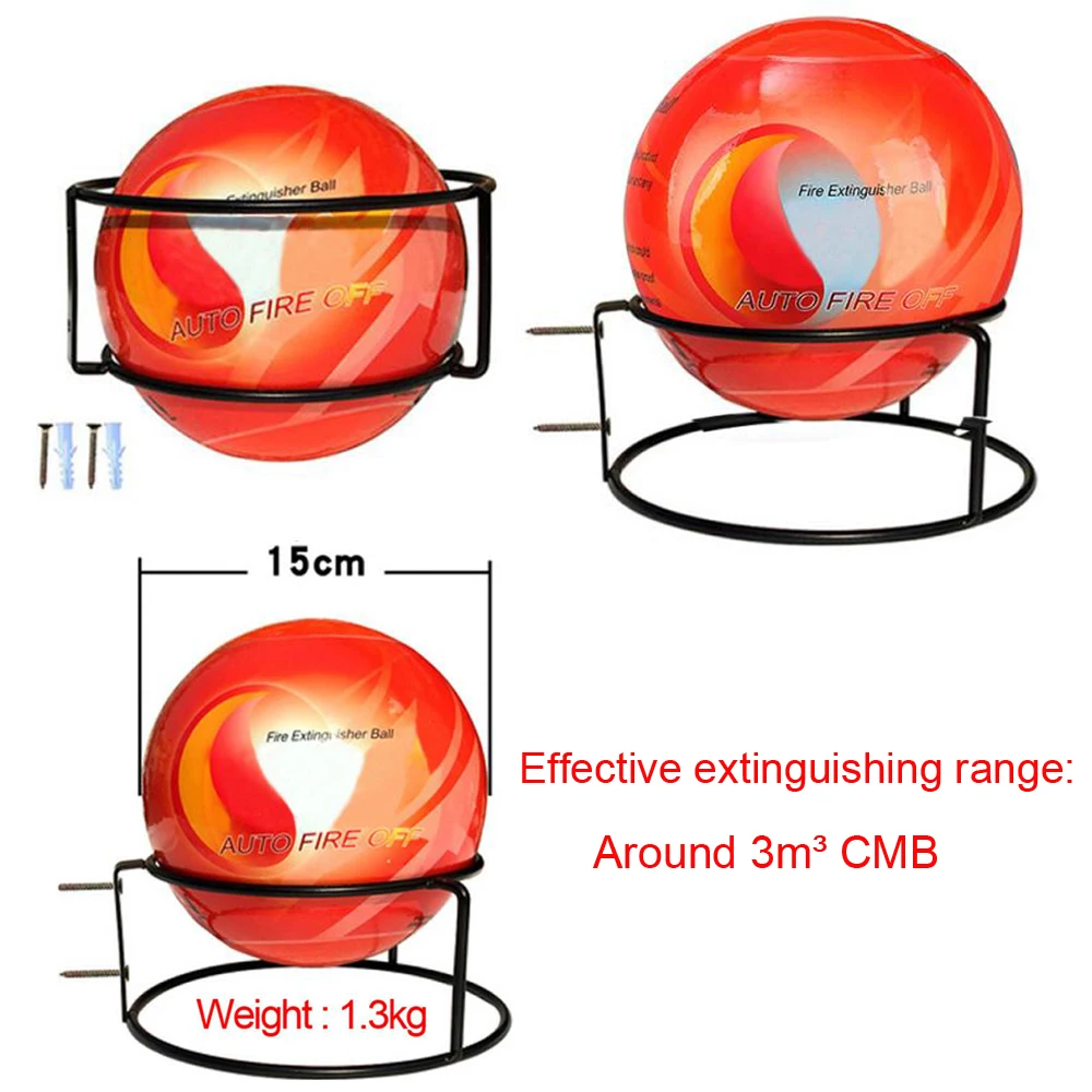 Boule d'extincteur Anti-Fire-Ball Stop Fire Loss Tool Safety Non