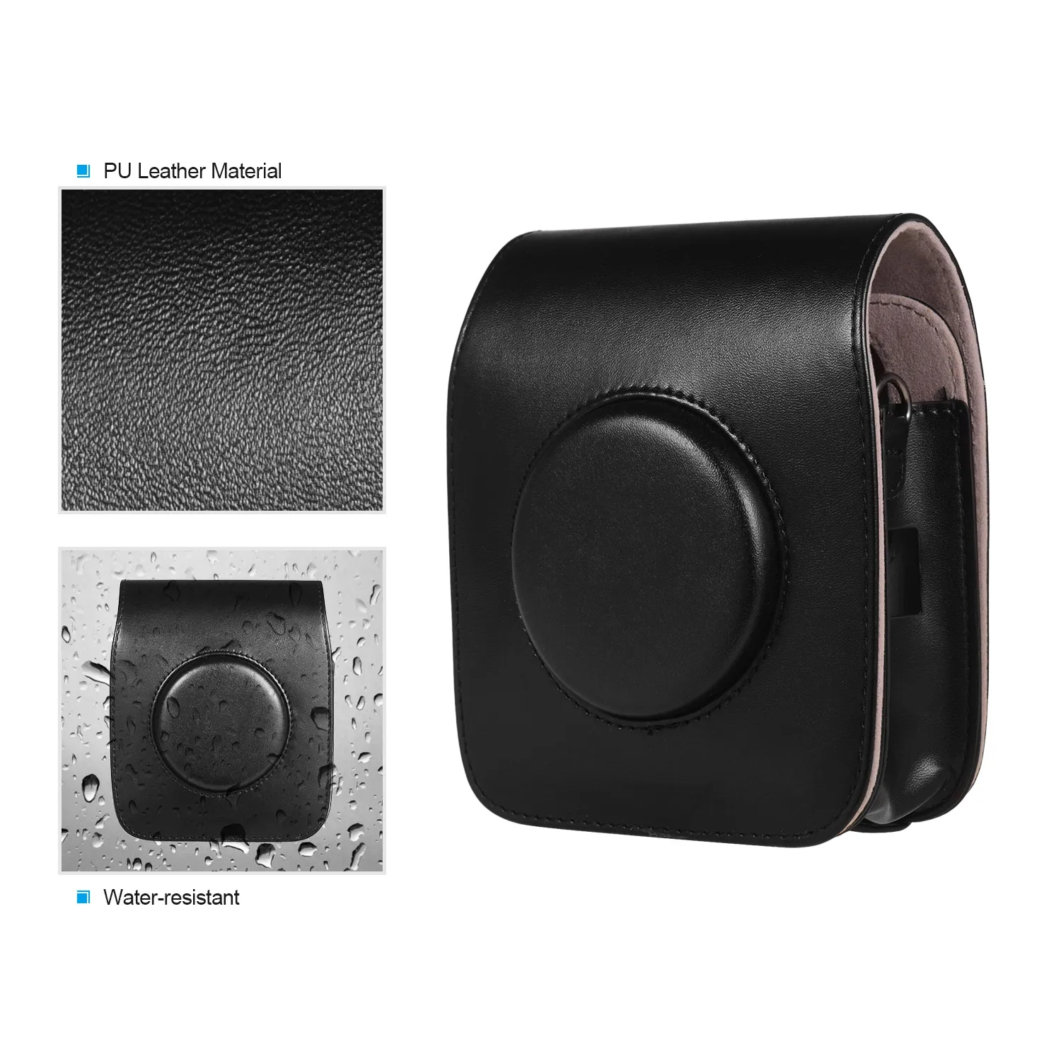 Для Fujifilm Fuji Instax SQ20 сумка для мгновенной камеры из искусственной кожи Аксессуары для мгновенной камеры s защитный чехол на плечо с ремешком