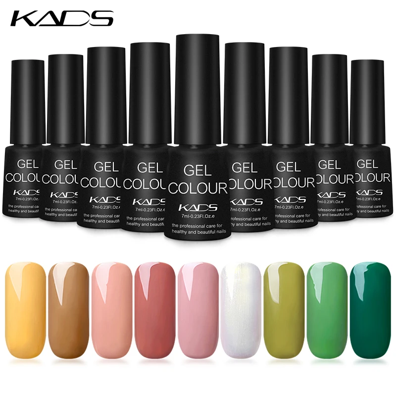 KADS 1 Шт. Ногтей Гель Для Ногтей Гель Soak off Ногтей Гелем СВЕТОДИОДНЫХ УФ 7 мл Ногтей Гелем С Длинными прочного лаки Более интересным 4 Сезона