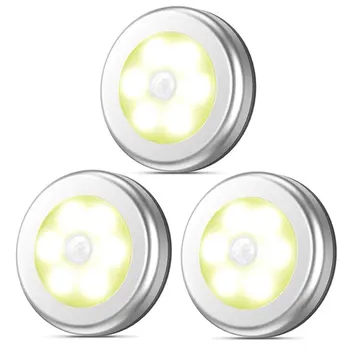 

Motion Sensor Light Led Night Light Smart Human Body Induction Nightlight Stairway Cabinet Toilet Lamps Light