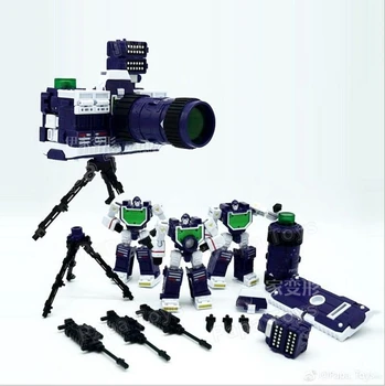 

Transformation PPT amplification ppt01 camera G1 camera three brothers KO PE camera PVC Aticon Model Kids Toys