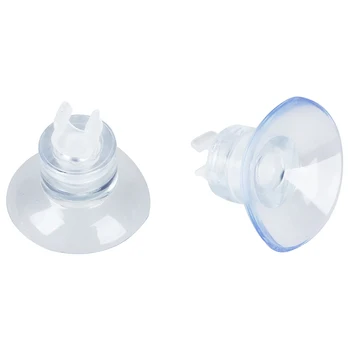 

10 Pcs Aquarium Clear Suction Cup Airline Tube Holders Clips Clamps