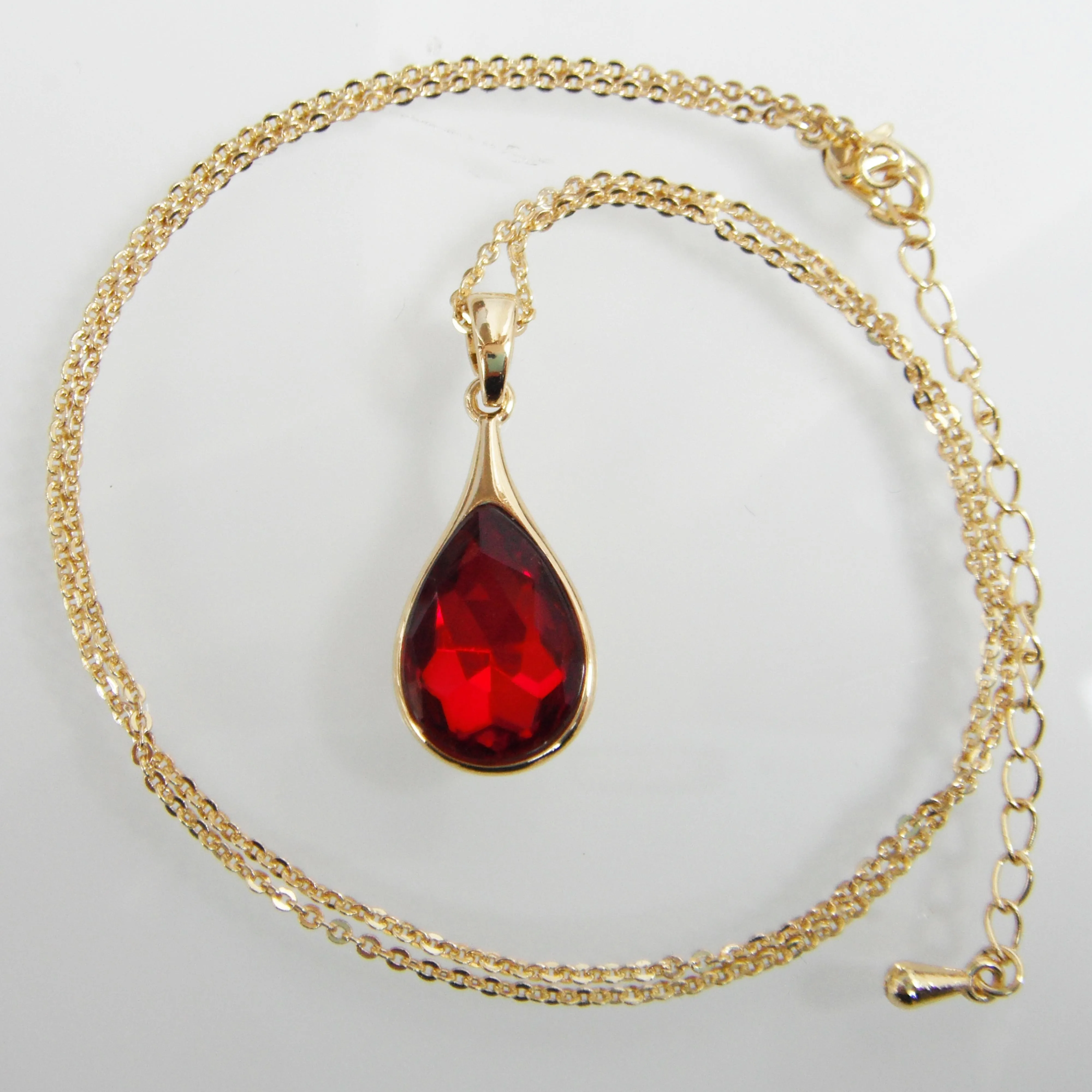 Ожерелье с подвеской в виде капли воды Navachi SMTa6303|drop pendant|necklace crystal pendantcrystal |