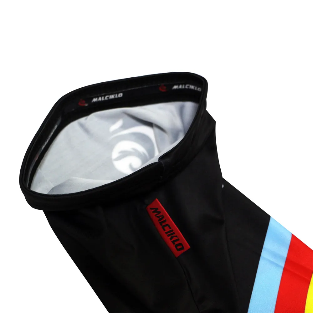 Cycling Leg Warmers Malciklo Men Women Compression Cycling Legwarmers Sport Safety Running Legging Basketball Soccer Leg Warmers Tights Sportswear