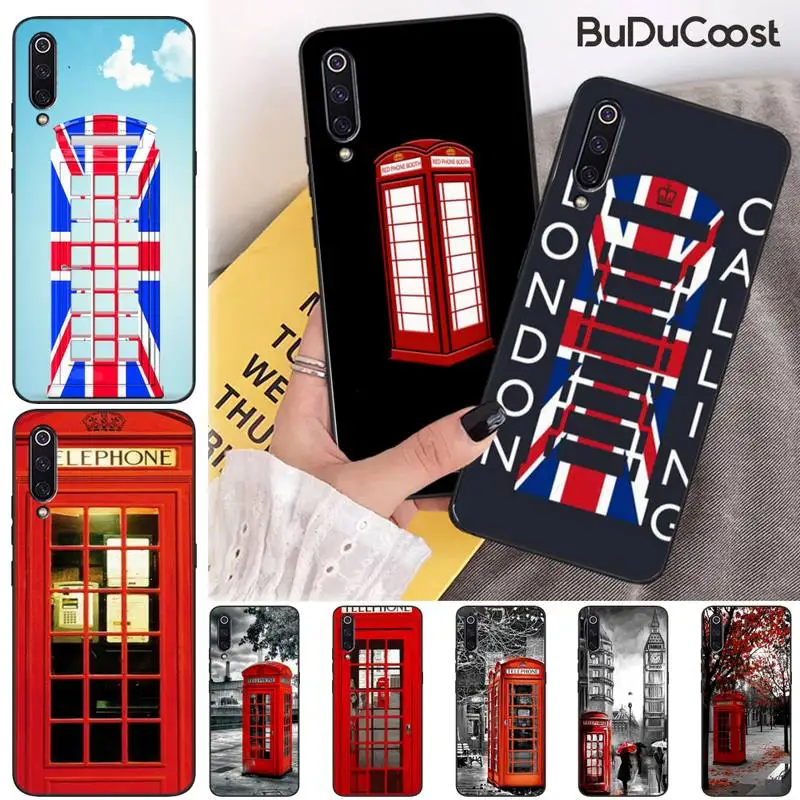 LJHYDFCNB телефонный стенд Лондон Bling милый чехол для телефона xiaomi mi 8 9 8SE 9SE 8Lite mix2 2S max2 3