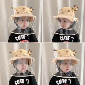 

Baby Anti-Droplet Saliva Cartoon Hat Anti-Virus Mask Safety Face Protection Proof Mask UV Protection Sun Hat