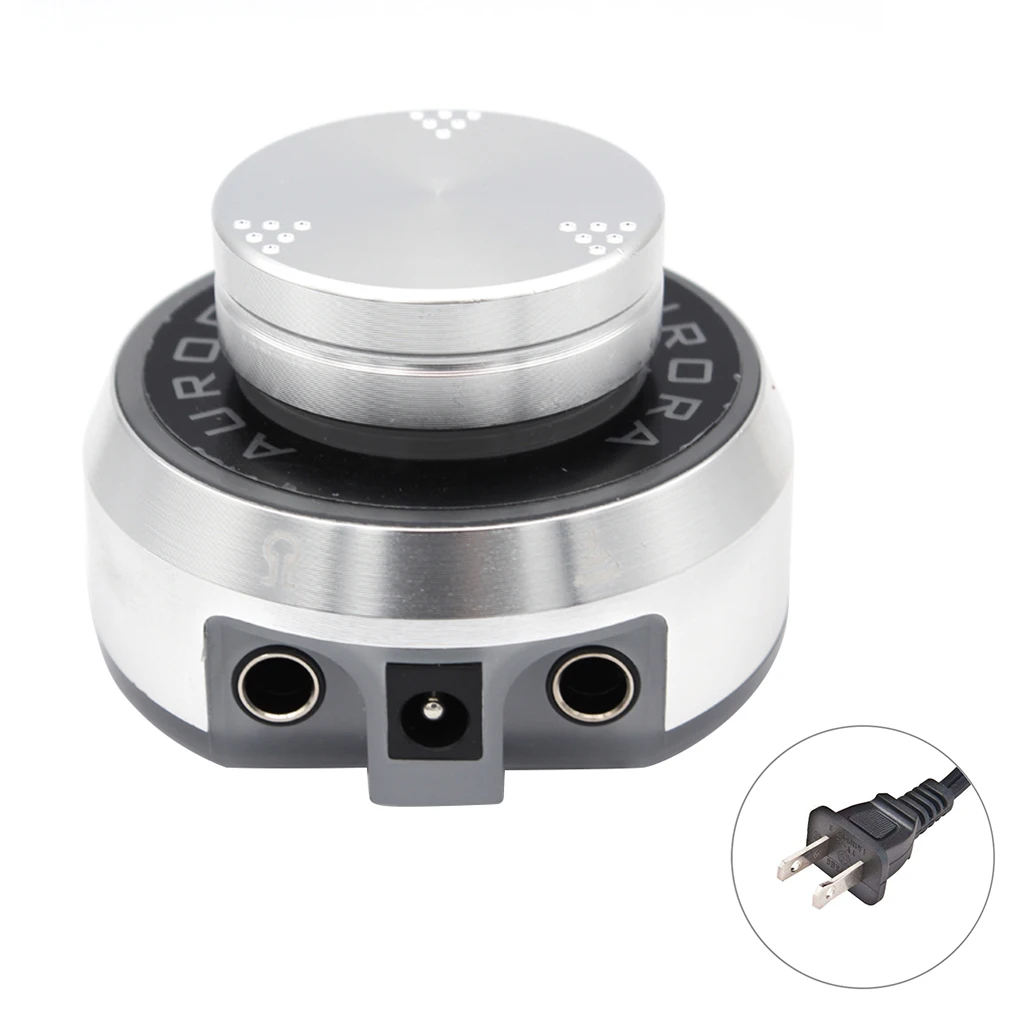US Plug no.2 Мини-адаптер питания для татуажа, ЖК-дисплей, дисплей напряжения, татуировочная машина, блок питания, одно касание, старт, Штепсель для ЕС/США - Цвет: US Plug no.2