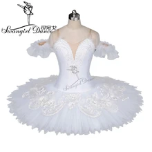 Профессиональная балетная пачка «Белое Лебединое озеро» для взрослых, балет «Спящая красавица», пачка, тарелка для девочек, «Щелкунчик», tutuBT9036