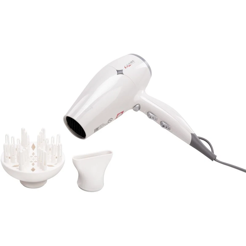 Secador de pelo, Ma Diamond-terapia 3D de iones de cerámica, 2300 W, blanco  y plateado - AliExpress Electrodomésticos