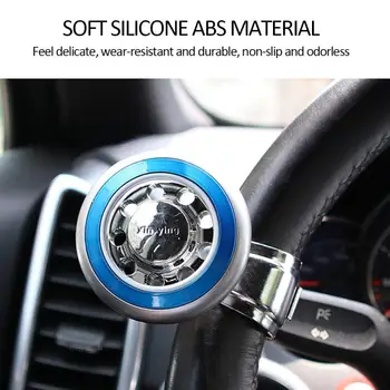 

Creative Accessories Car Steering Wheel Booster Knob Power Handle Ball Personality Hand Control Spinner Durable Universal
