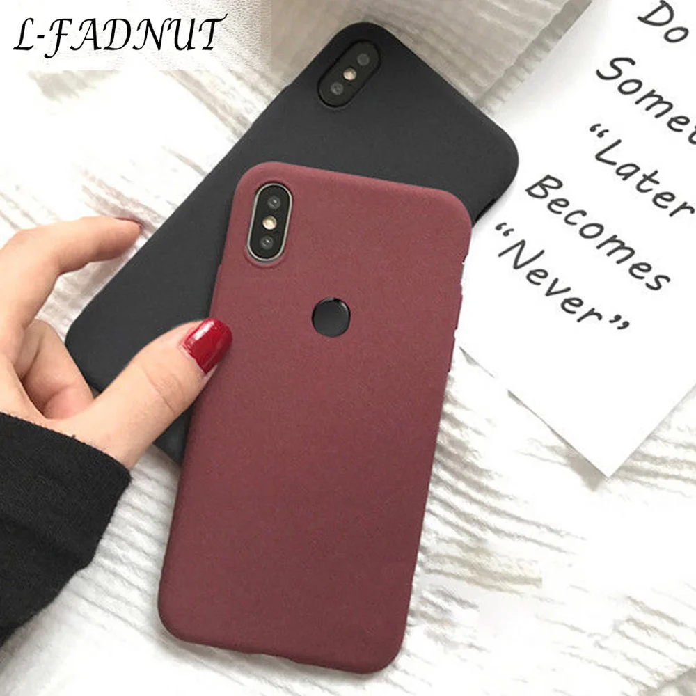 Матовый мягкий чехол для Xiaomi Mi 8 Lite Pro SE 6 A2 A1 Mix 3 Pocophone F1 противоударный чехол-бампер