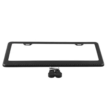 

Car License Plate Frame 100% Carbon Fiber License Plate Frame For Us Regulations Canadian Car License Plate Frame