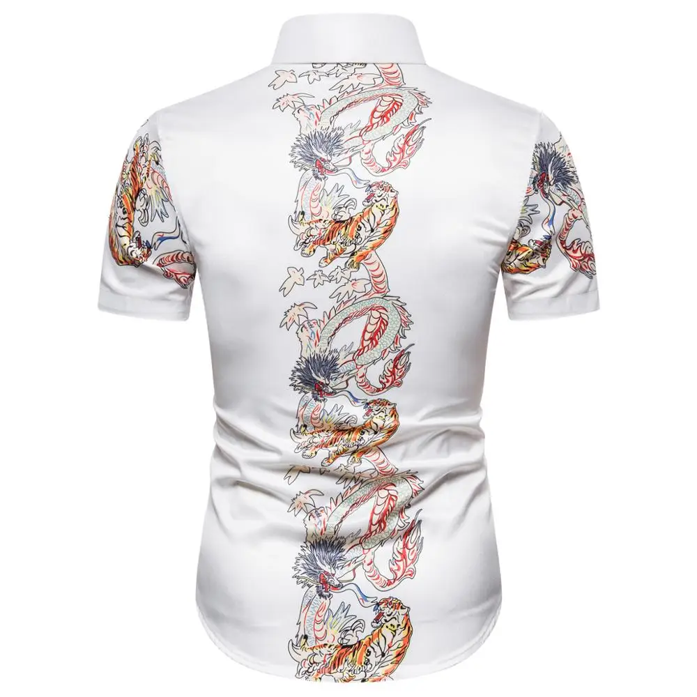Мужская рубашка размера плюс Camisa Masculina лето 2020 рубашки с коротким рукавом для