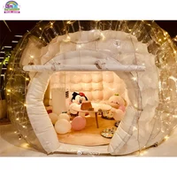Outdoor Mobile Exhibition Event Catering Hotel Transparent Bubble House Tent For Sale 1