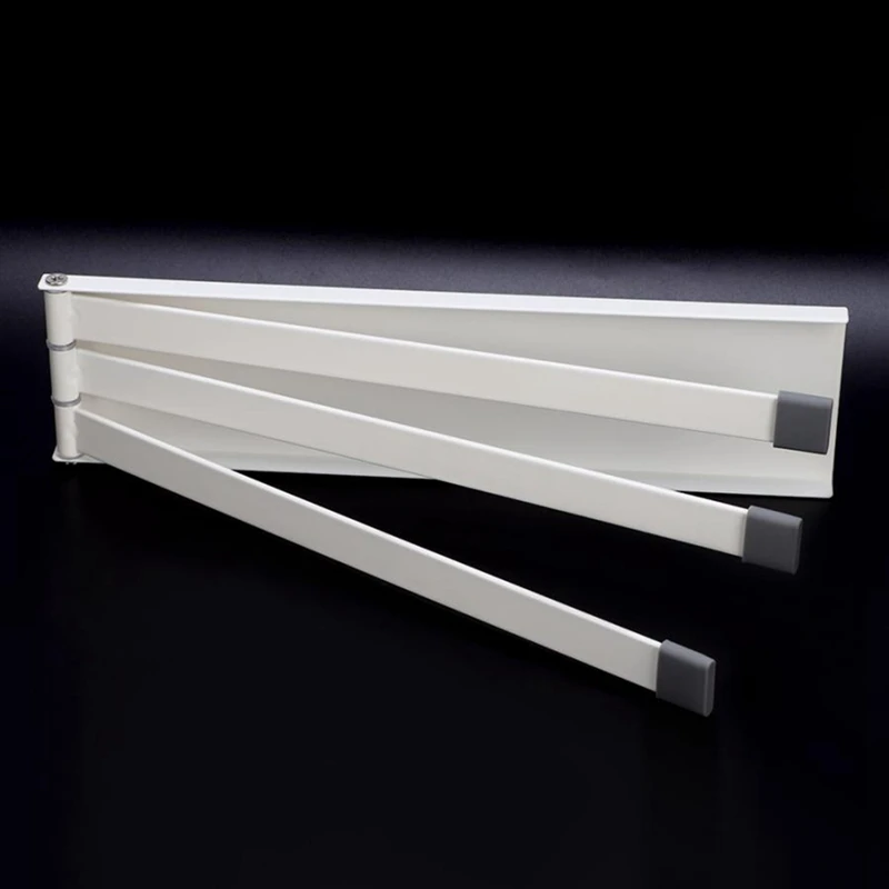 3 Layer Bathroom Magnetic Towel Storage Rack Shelf Holder Bar Cleaning Cloth Organizer Bathroom Hotel Shelf Towel Organizer