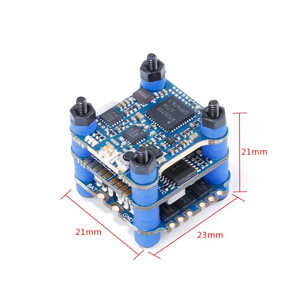 IFlight sucex Micro F4 летная башня OSD 16x16(отверстие M3) BLHELI-S 2-4S 12A 4в1 ESC 200 мВт VTX Летающая башня Контроллер полета