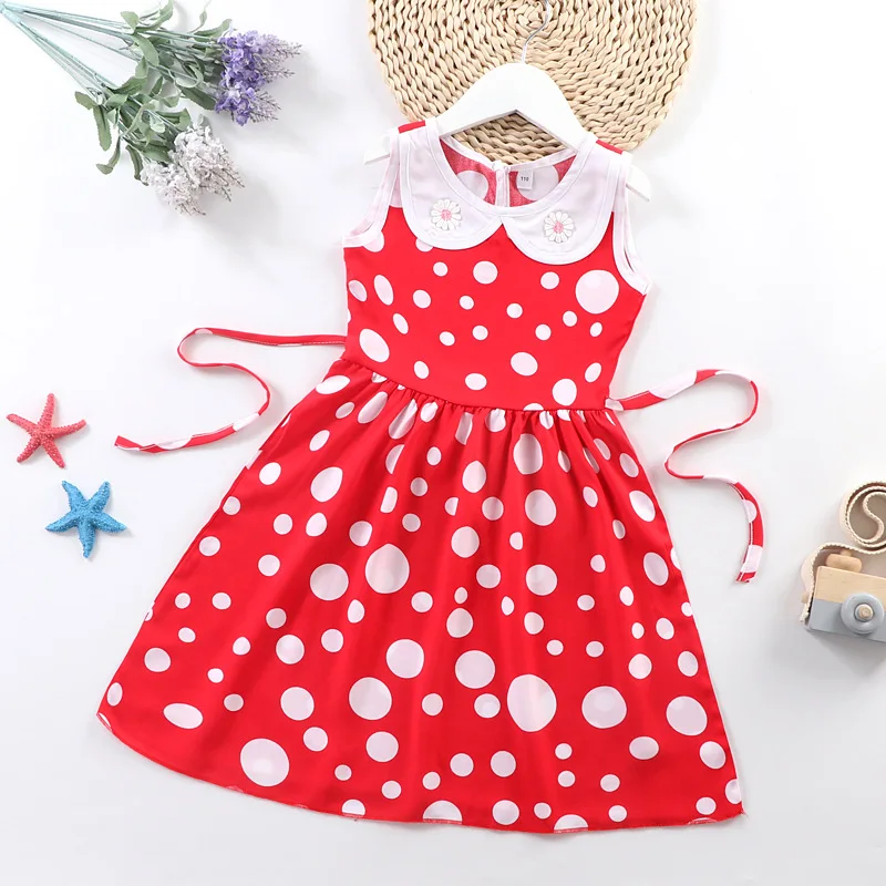 Super Affordable Promotional Clothes 3-10 Years Old Baby Girl Dress Birthady Party Princess Dress Kids Everyday Casual