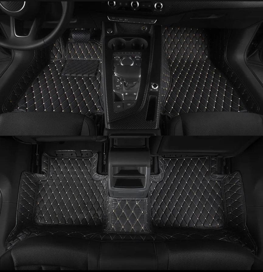 Кожаные автомобильные коврики для audi a5 2007- 2013 2012 2011 2010 2009 2008 аксессуары