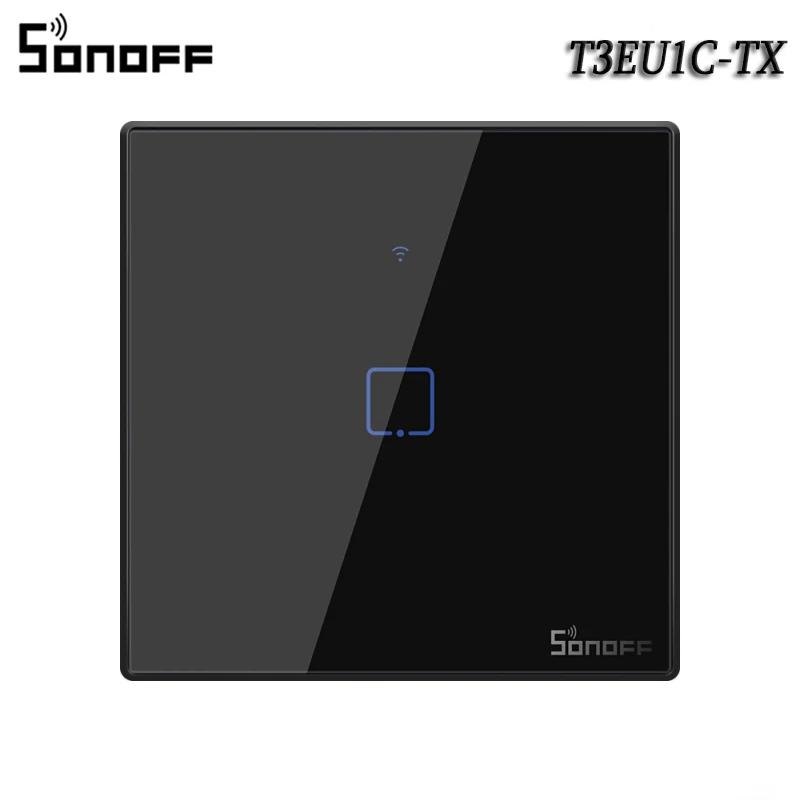 SONOFF T3 TX Wifi Smart Wall Touch Switch Wireless Relay Module Smart Home Control Via Ewelink/RF433 Work With Alexa Google Home 