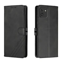 For Samsung Galaxy A03 Case Leather Flip Case on For Funda Samsung A03 Phone Case GalaxyA03 A 03S A03 Core Magnetic Wallet Cover 2