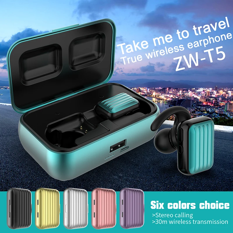 TWS Bluetooth 5.0 Earphones 1500mAh Charging Box Wireless Headphone 9D Stereo Sports Waterproof Earbuds Headsets With Microphone