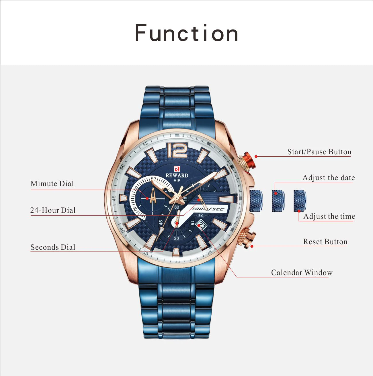 Relojes Para Hombre, брендовые модные светящиеся водонепроницаемые кварцевые часы, Роскошные мужские часы из нержавеющей стали, мужские деловые часы