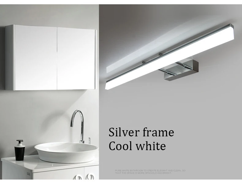 New Arrivals Modern LED Wall Lamps For Bedroom Bedside Light Stairway Adjustable Bathroom Wall Light Sconces L40 60 80 100cm