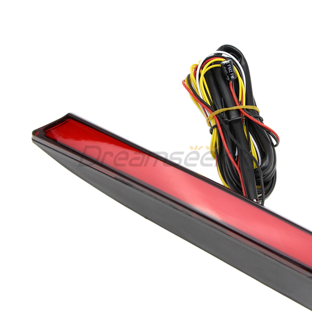 US $188.90 LED Rear Trunk Brake Light for Hyundai Santa Fe IX45 2019 2020 2021 Tail Lamp Dynamic Sequential Turn Signal Smoke Red Lens