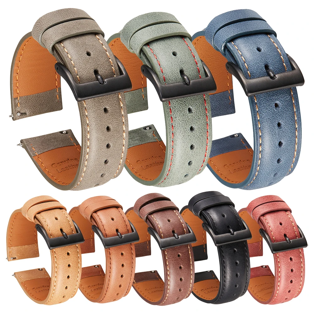 Cinturino In Pelle Da Lavoro Per Cinturino Oneplus Cinturino One Plus Smartwatch Cinturino Da Polso Sostituisci Accessori 22Mm