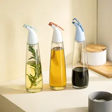 Aliexpress - The New Glass Oil Can Automatically Open And Close The Kitchen Oil Spray Bottle Creative Soy Sauce Vinegar Push-Type Oil Can