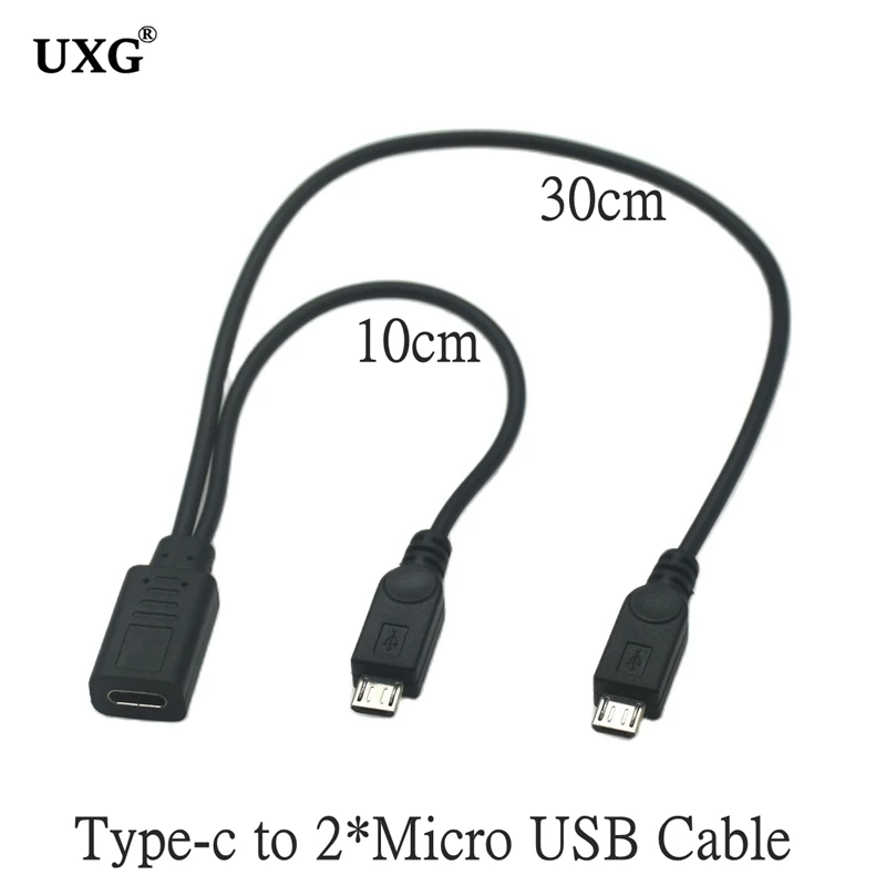 usb 1 fêmea para micro mini usb