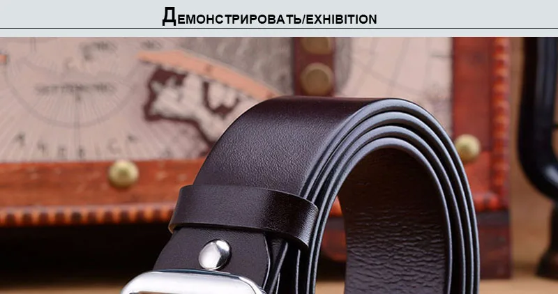 HIDUP мужские высококачественные повседневные пряжки из нержавеющей стали металлический ремень Твердые ремни из коровьей кожи джинсы аксессуары NWJ255
