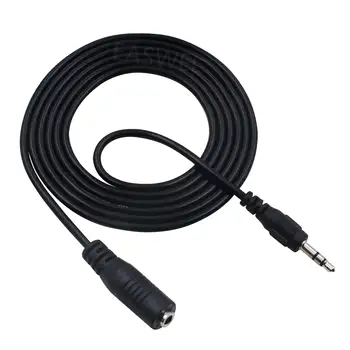 

50pcs 3.5mm Audio Extension Cable Stereo Headphone Cord Male to Female Car AUX MP3 lot