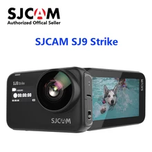 SJCAM SJ9 Strike supersmoth GYRO/EIS Body Водонепроницаемый 4K Спортивная Экшн-камера беспроводная зарядка потоковая 2,4G WiFi