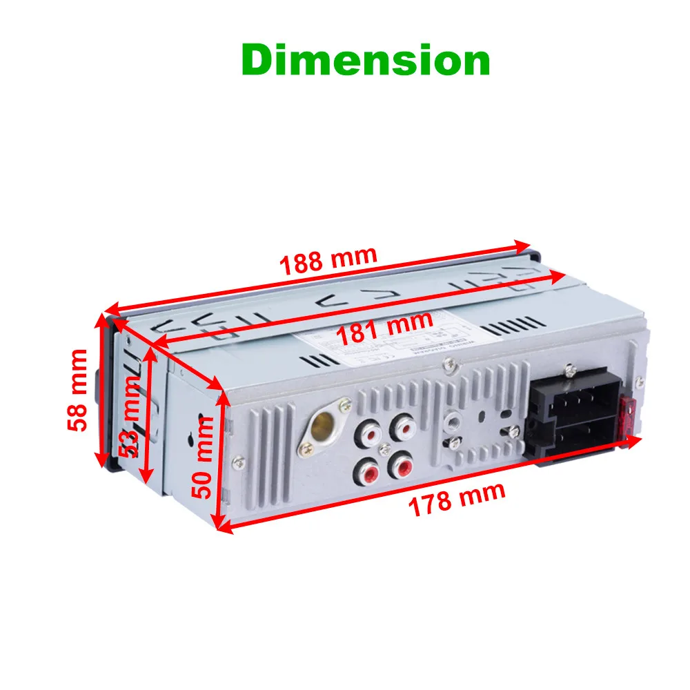12V Bluetooth Автомобильный MP3-плеер Беспроводной приемник mp3 Audio In-Dash Music автомобильный FM радио BT USB SD разъемом подачи внешнего сигнала AUX адаптер приемник 92
