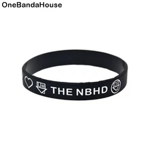 OBH 2 шт Debossed neighborhood силиконовый резиновый браслет для любителей музыки